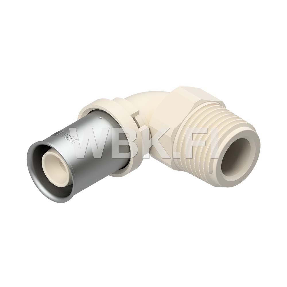 PURISTUSKULMA 90° UK 20X3/4 ONEPIPE U-LIITIN