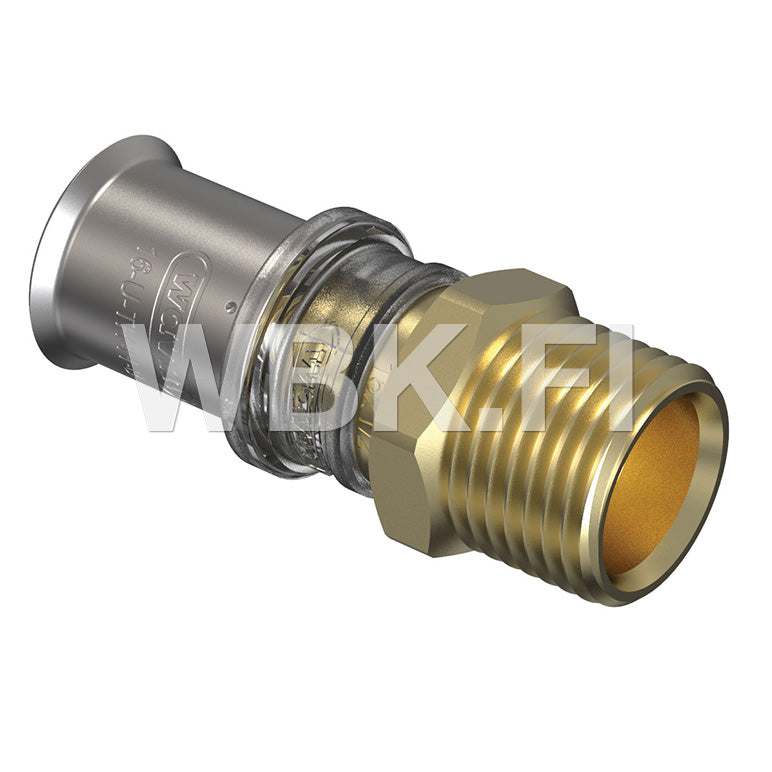 TIGRIS M5 PURISTUSLIITIN UK 16X1/2" TIGRIS MESSINKI