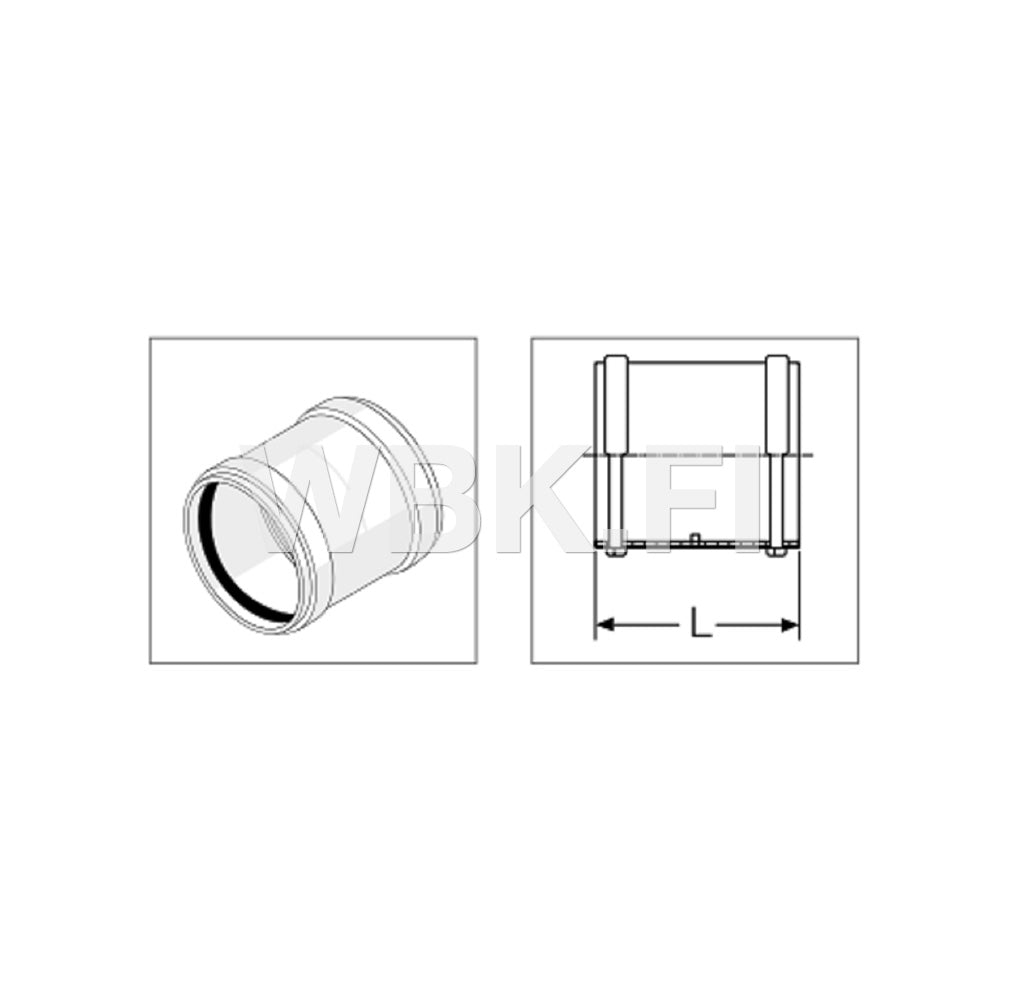 DB KAKSOISMUHVI DN 32 RAUPIANO PLUS