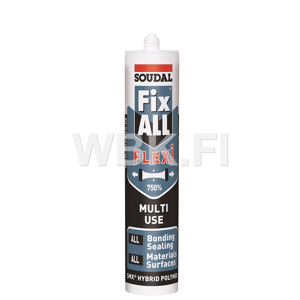 LIIMA-TIIVISTEMASSA FIX ALL FLEXI 290ML HARMAA, M1
