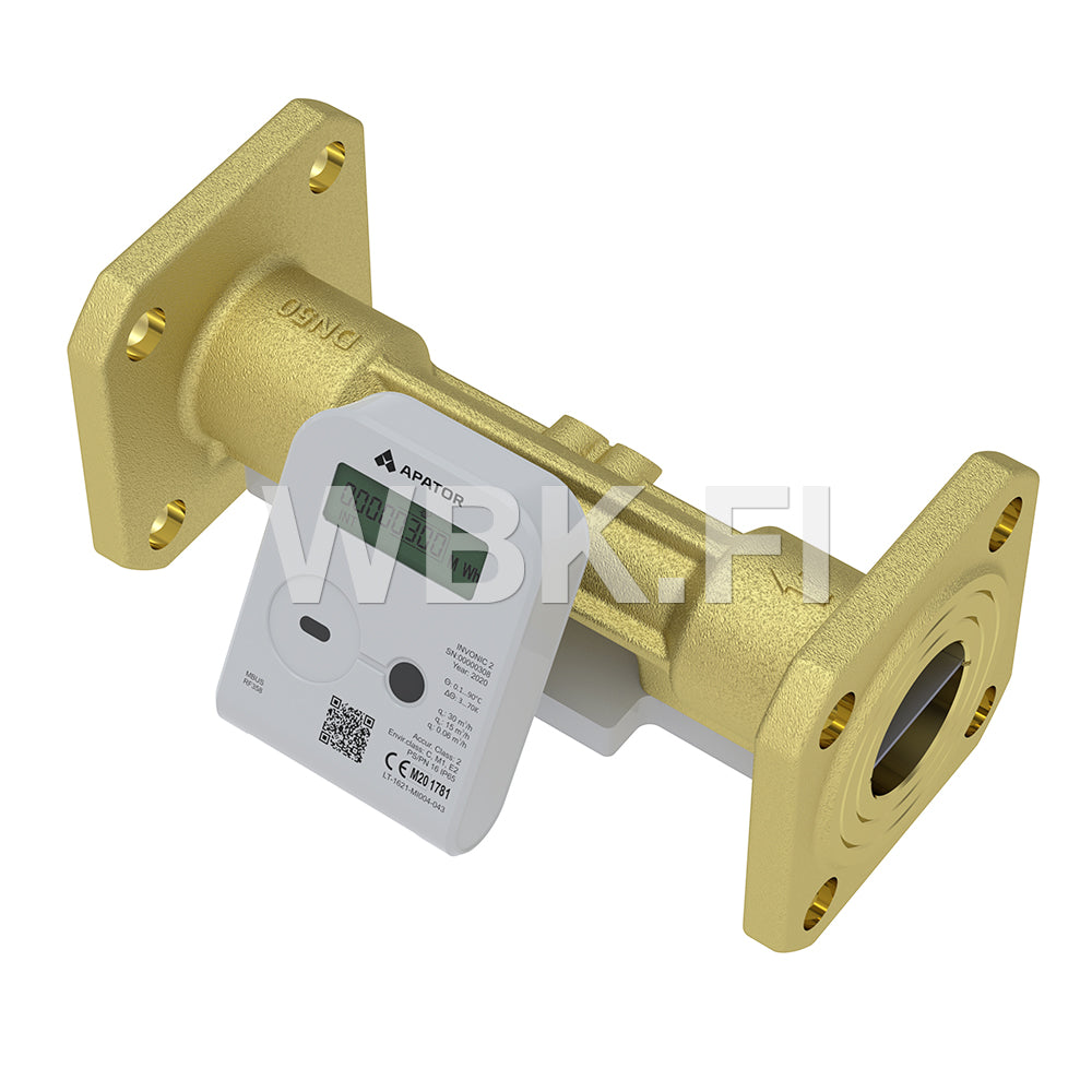 ENERGIAMITTARI INVONIC 2, DN50-Q15 LAIPPA L=270, MBUS/WMBUS