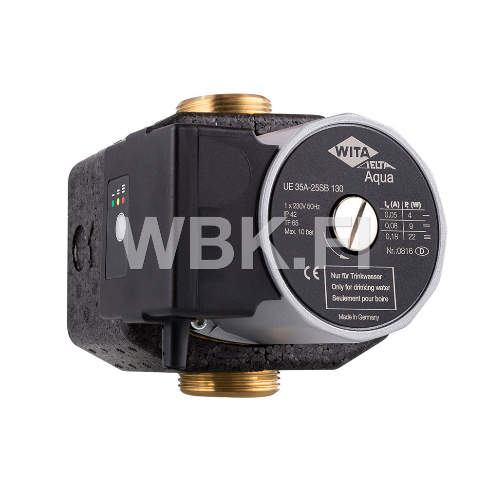 KIERTOVESIPUMPPU LKV UE-35A +65 C 130mm – DN25 TT WITA