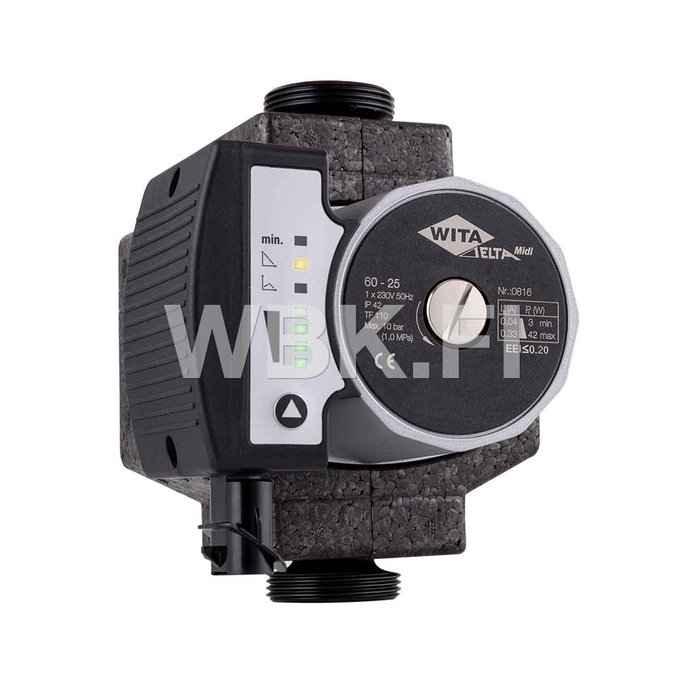 KIERTOVESIPUMPPU LKV MIDI-60 130MM – DN25 WITA