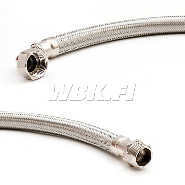 KYTKENTÄLETKU DN25 600MM SK/UK 1" KULMA