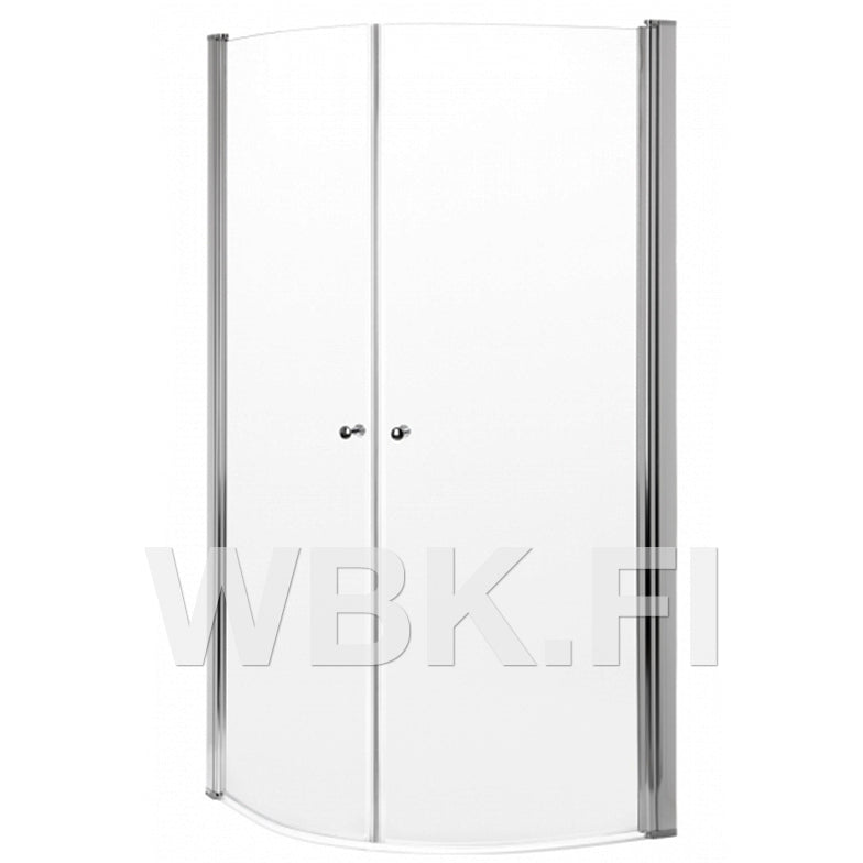 SUIHKUNURKKA PUOLIPYÖR 90X90 KROM SCANDIC GBG, TT
