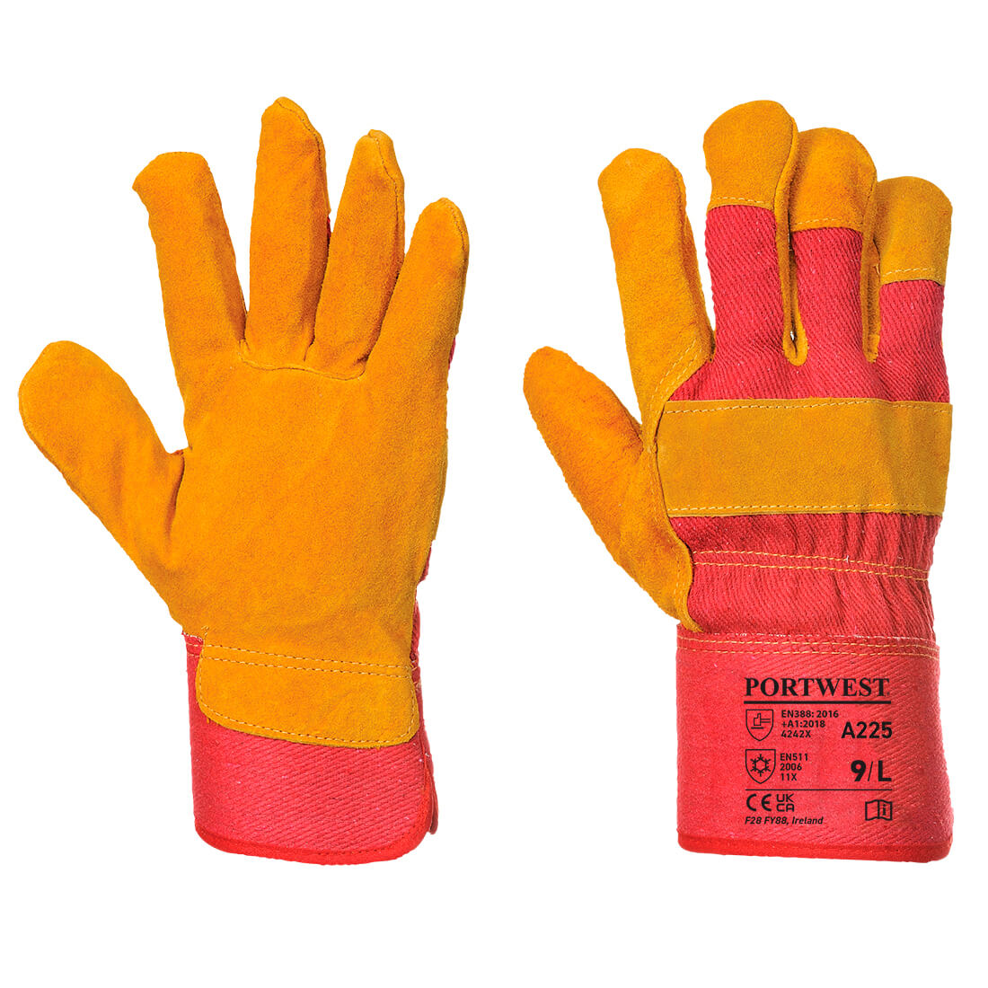 Fleece-vuorattu Rigger käsine A225-0