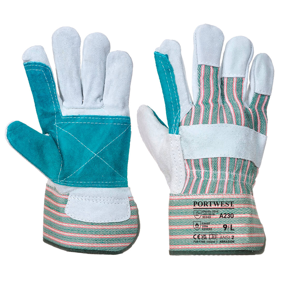 Kaksois Palm Rigger-käsine A230-0