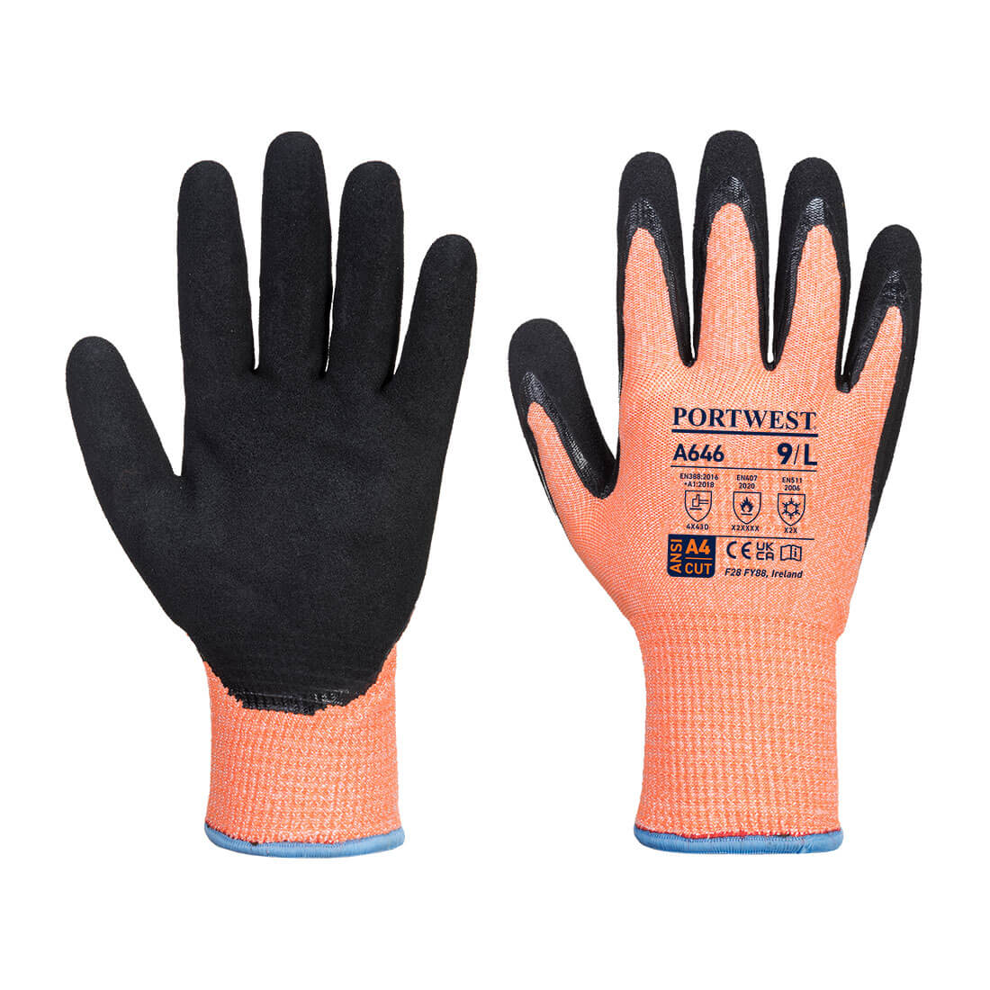 Vis-Tex HR Talvi- Nitriiliviiltosuojakäsine A646-0