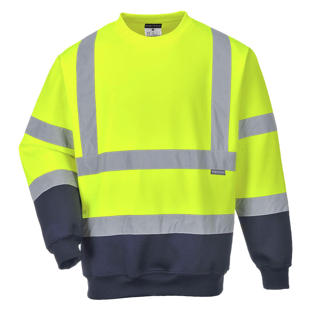 2-sävy HiVis huppari B306-1