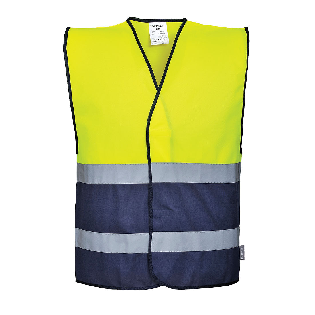 HiVis kaksisävyliivi C484-0