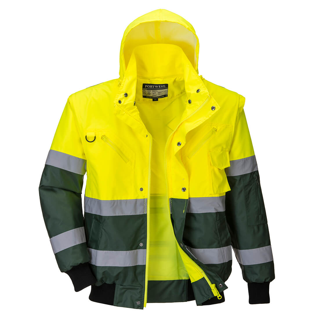 X-Hi-Vis Bomber-takki C565-0