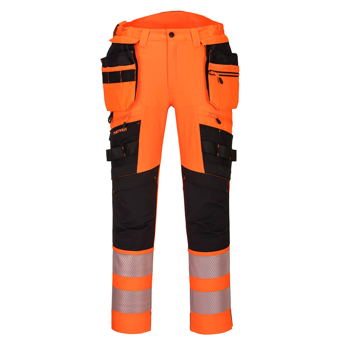 DX4 Hi-Vis Joustohousut irrotettavilla riipputaskuilla DX442-0