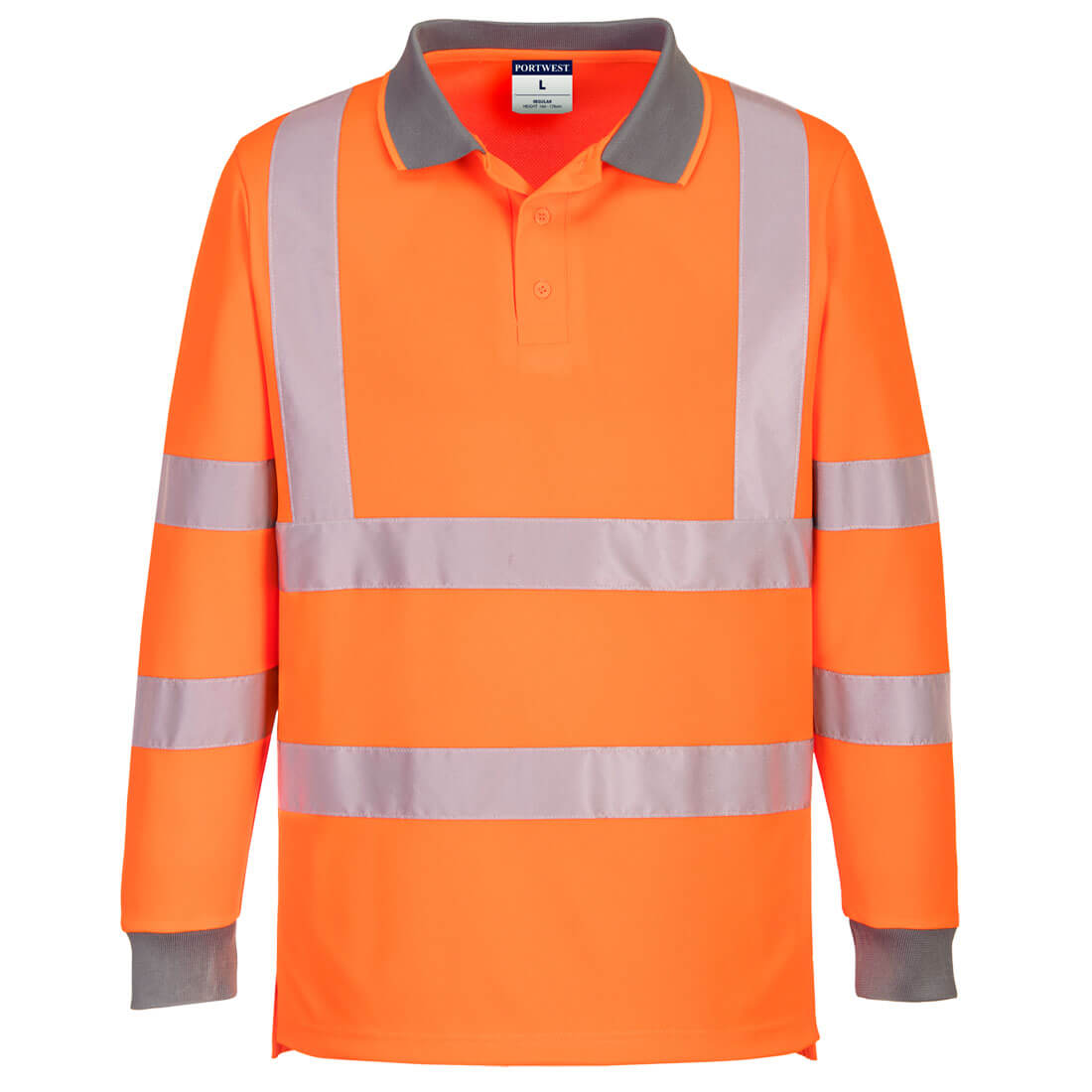 Eco Hi-Vis Pitkähihainen pikeepaita (6kpl pakkaus) EC11-0