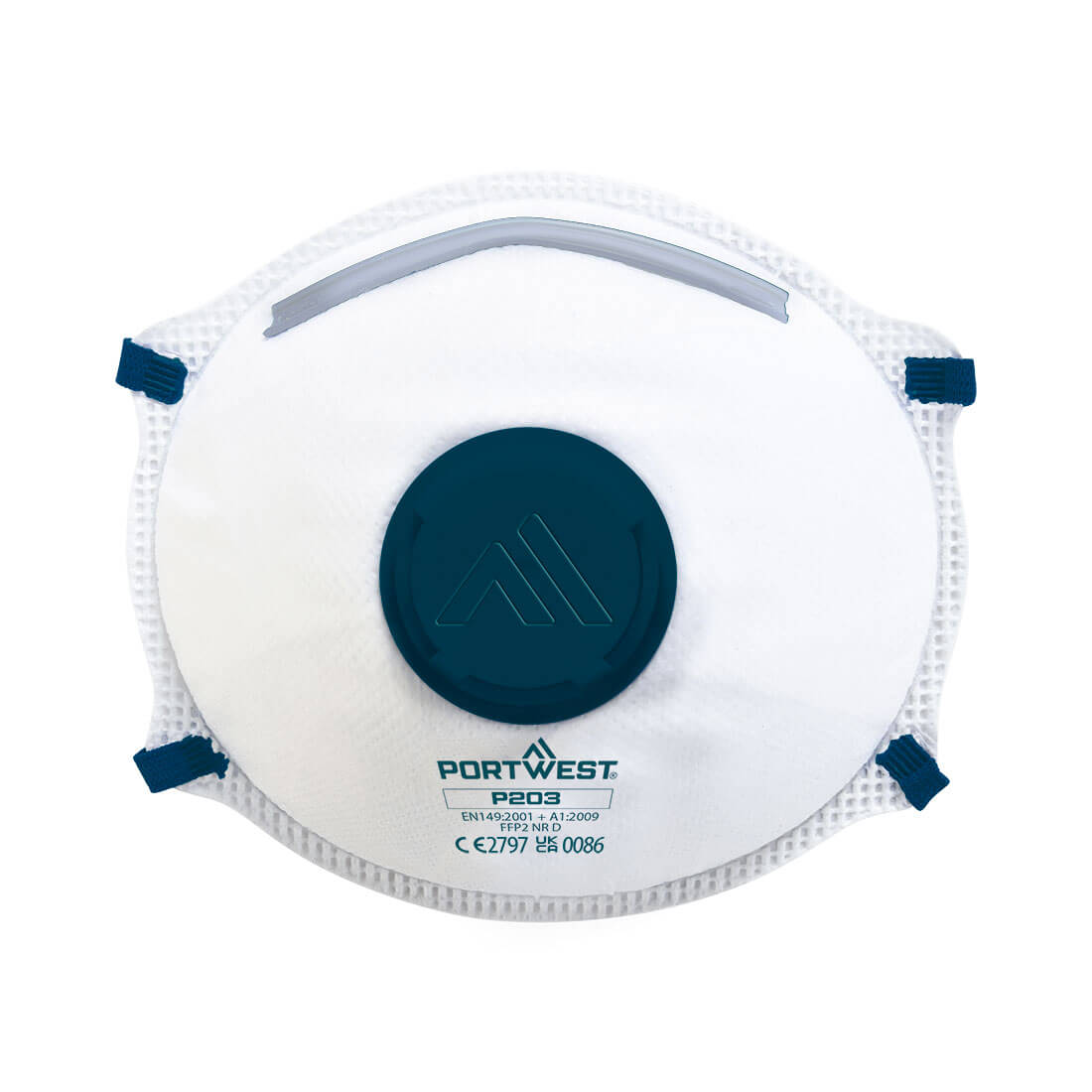 FFP2 DOLOMITE hengityssuojain ventiilillä P203-0