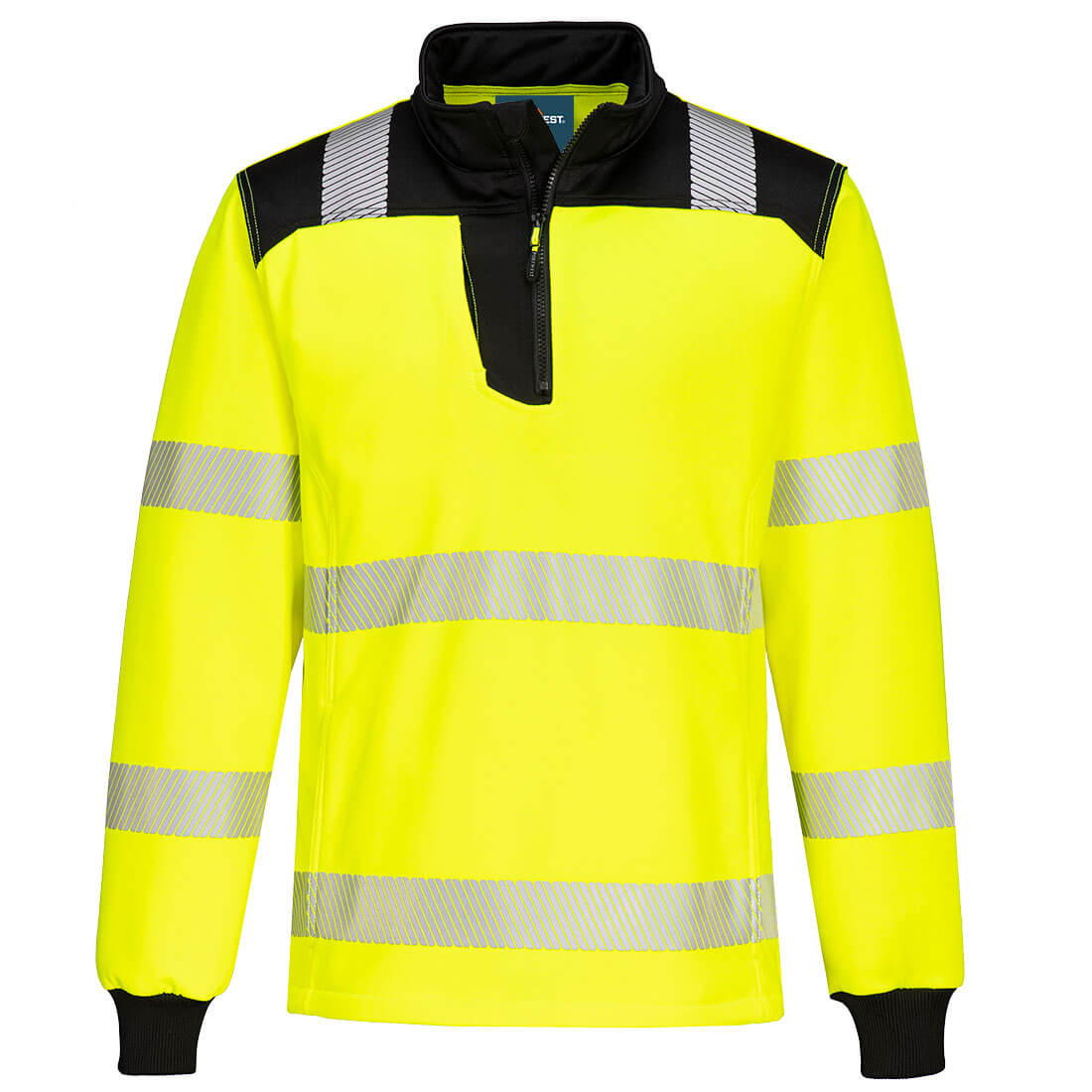 PW3 Hi-Vis 1/4 vetoketju Collegepaita PW326-1