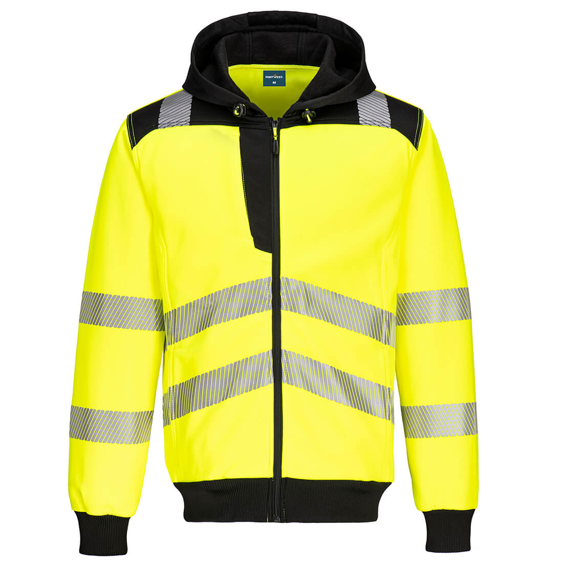 PW3 Hi-Vis vetoketjuhuppari PW327-1