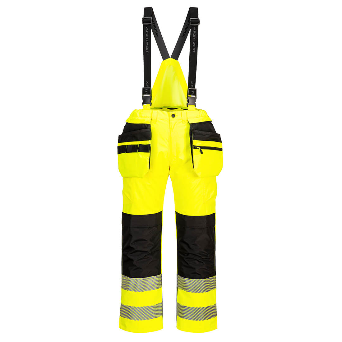 PW3 Hi-Vis sadetta kestävät avohaalarit PW356-1