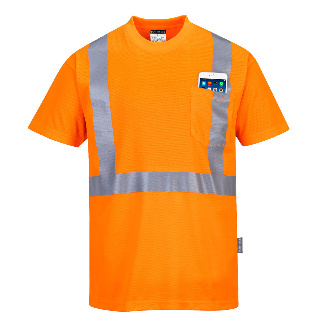 Hi-Vis taskullinen t-paita S190-0