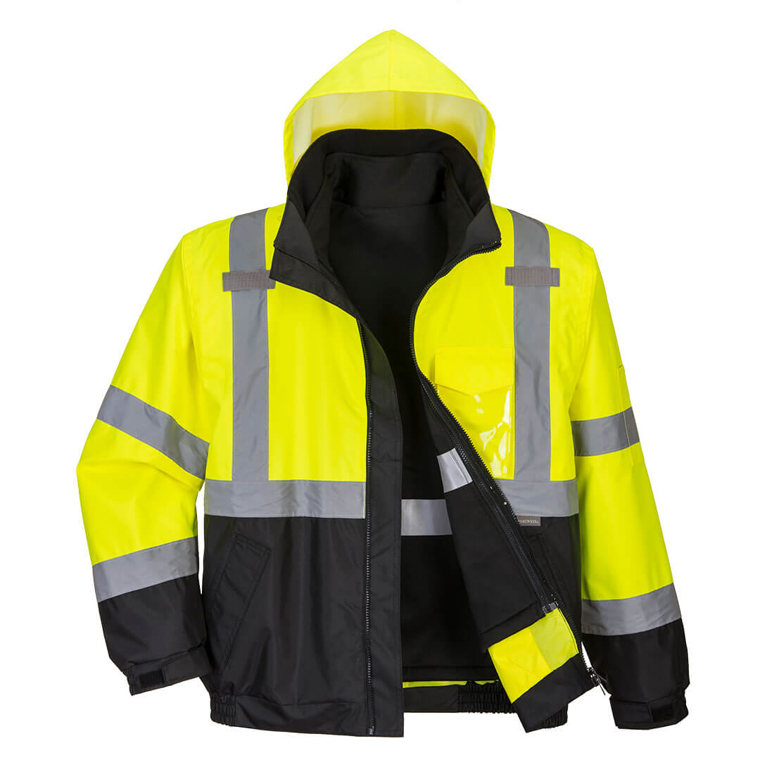 Hi-Vis Premoum 3-in-1 Bomber-takki S365-0