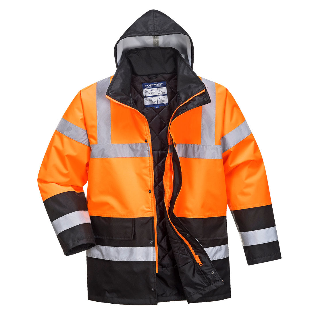 Hi-Vis kaksisävy Traffic-takki S467-0