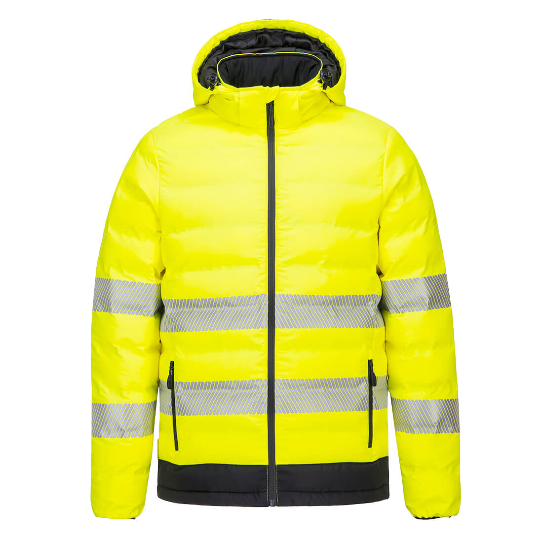 Hi-Vis Ultrasonic lämmitettävä kevyttoppatakki S548-0