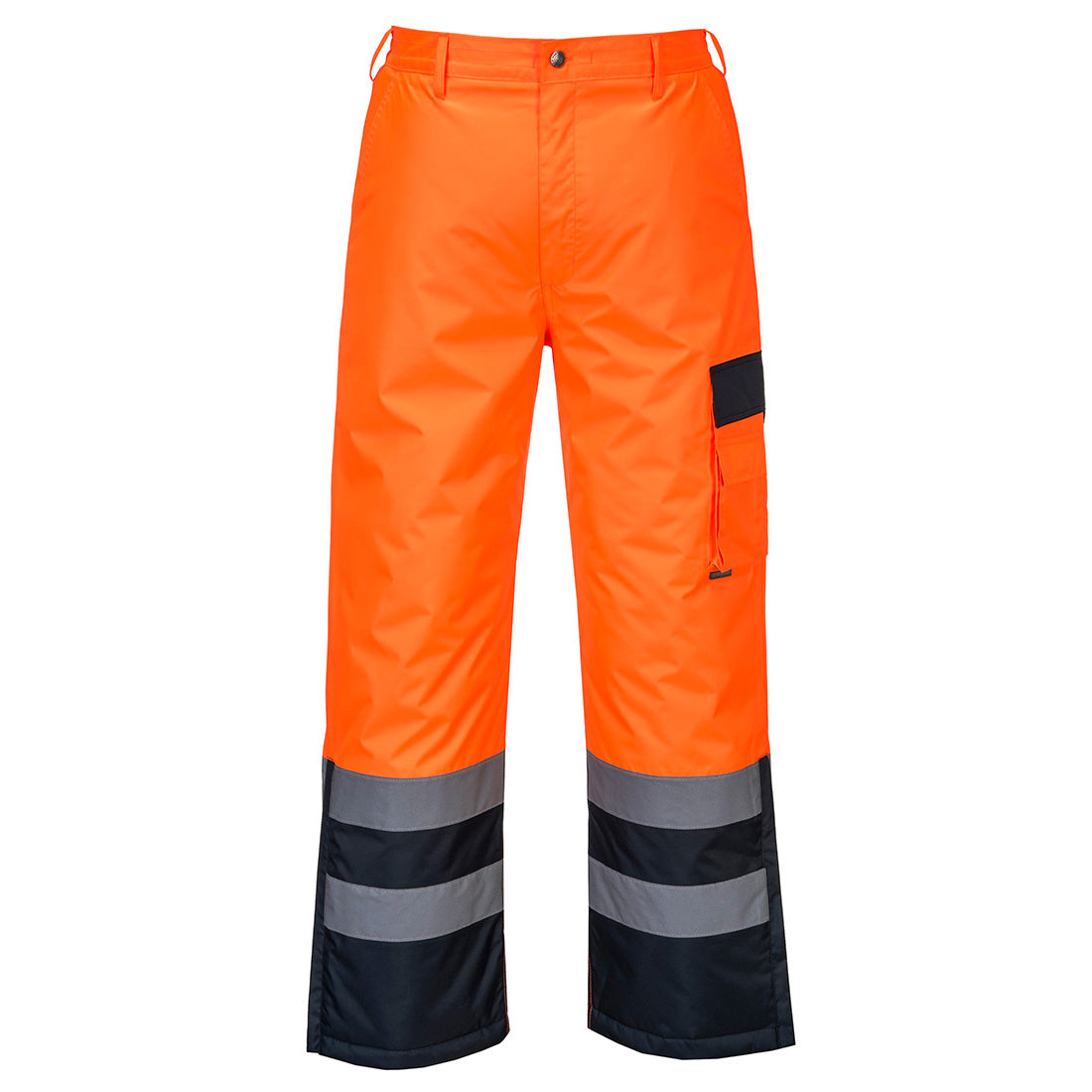Hi-Vis Vuorelliset Kontrastiväri talvihousut S686-1