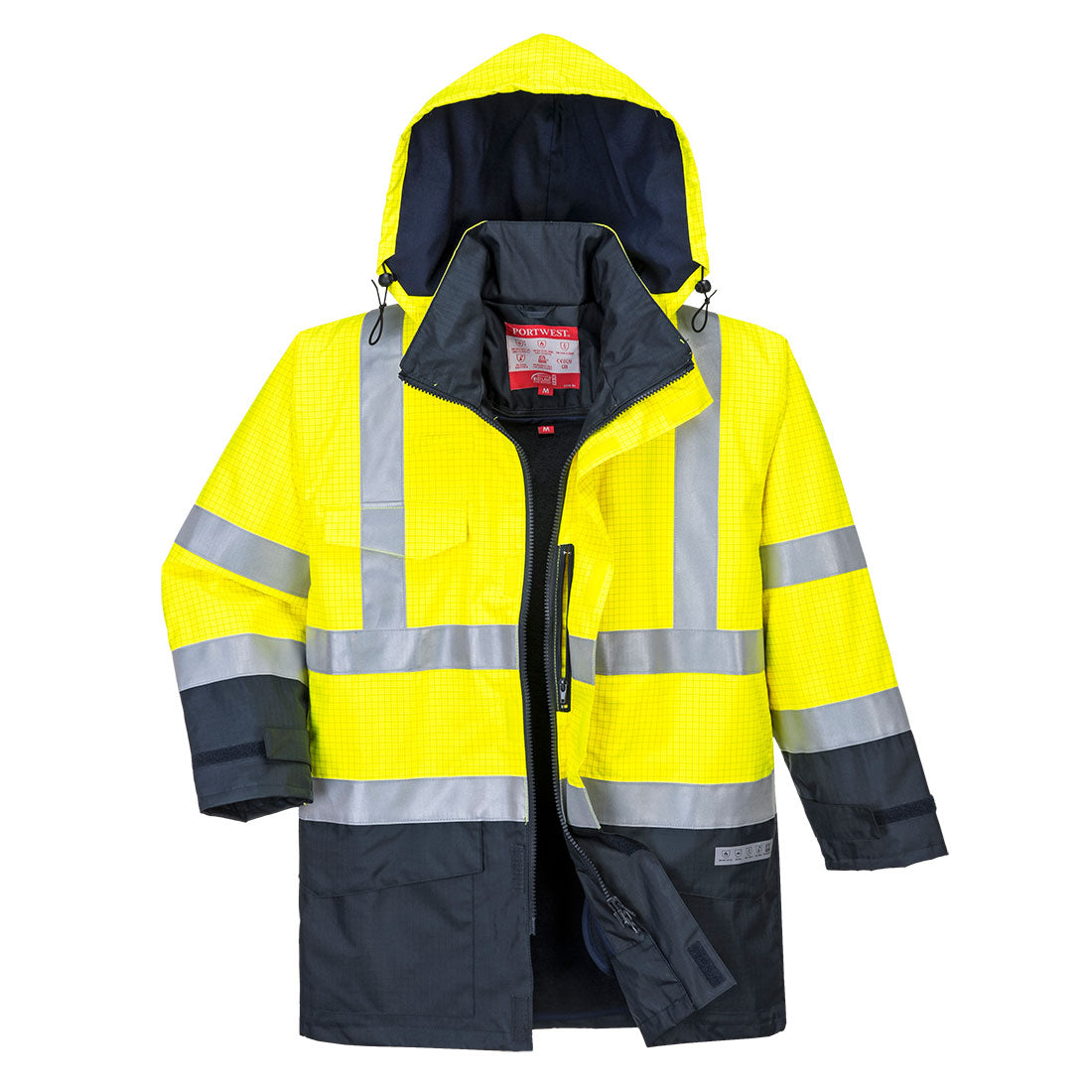 Bizflame Hi-Vis vuorellinen multinormiparkatakki S779-1