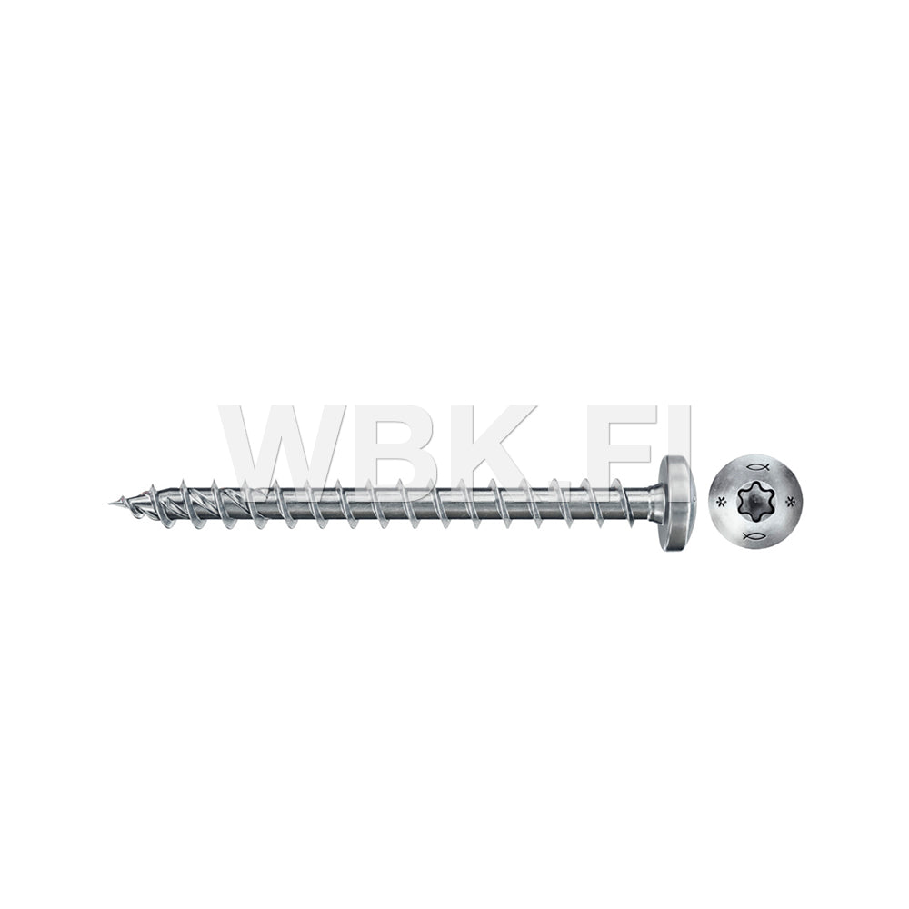 YLEISRUUVI 5X40 KUPU TORX ZN