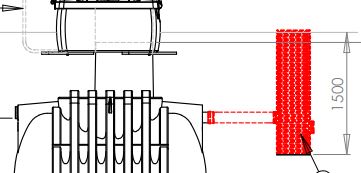 NÄYTTEENOTTOKAIVO NOK D425/H=1500MM LABKO  TT