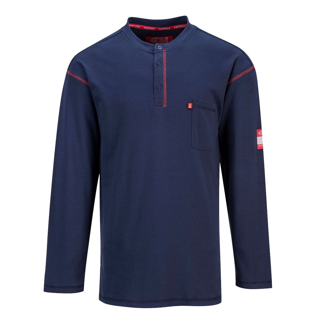 Bizflame Henley FR- paita FR02-1