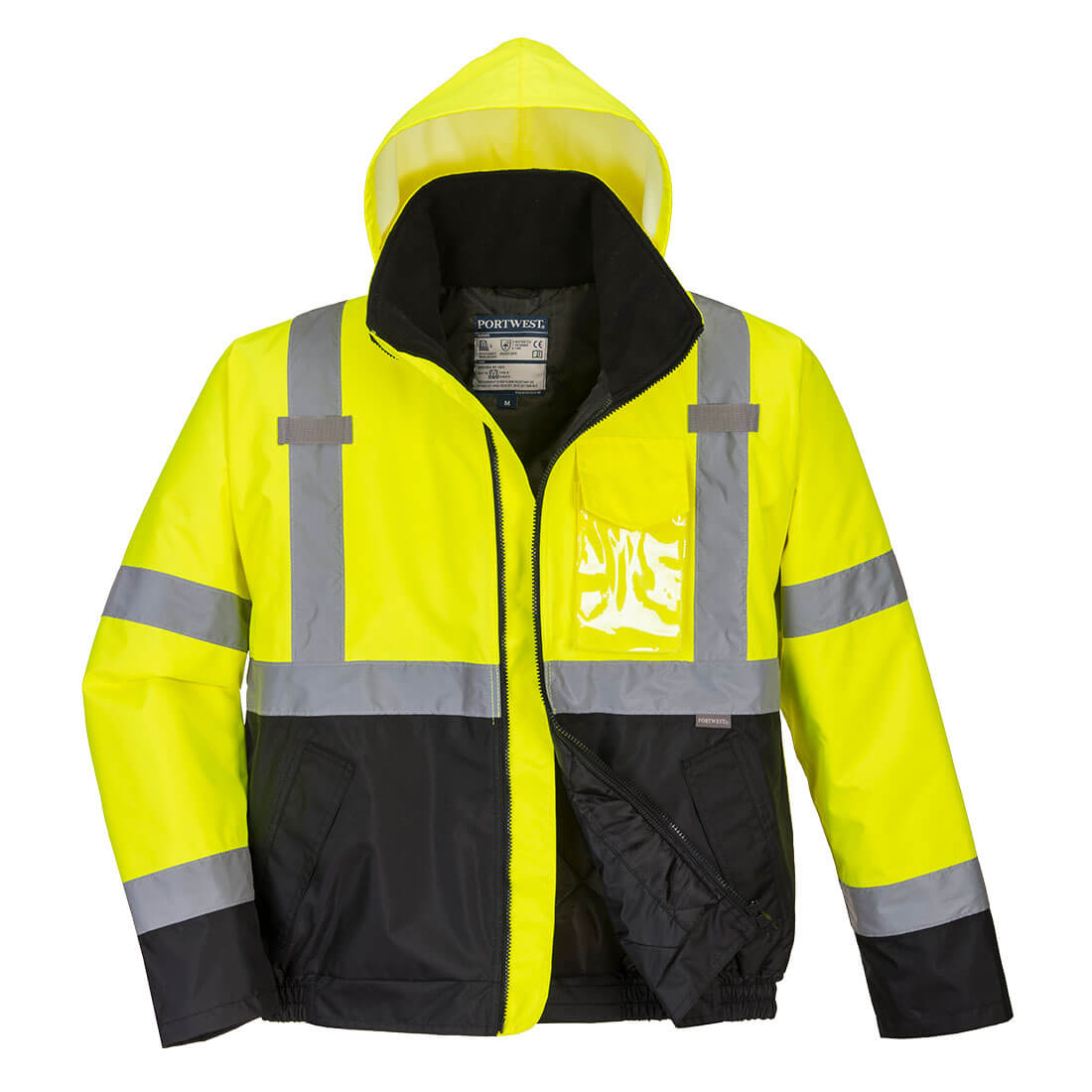 Hi-Vis kaksisävy Bomber-takki  S363-0