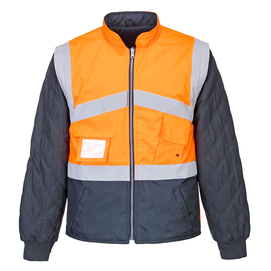 Hi-Vis 2-Sävy Takki- Käännettävä S769-0