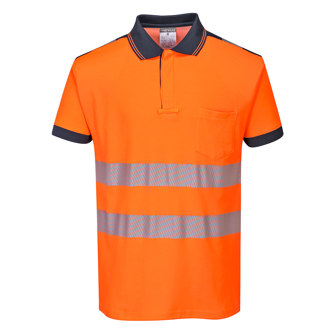 PW3 Hi-Vis poolopaita T180-1